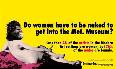 Guerrilla Girls Where Creativity Works