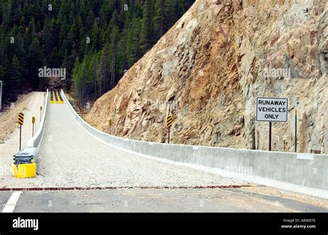 Runaway truck ramp hi-res stock photography and images - Alamy