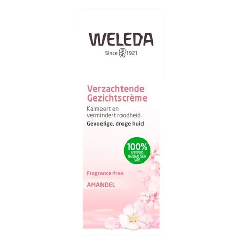 Weleda Amandel Verzachtende Gezichtscr Me Kruidvat Nl