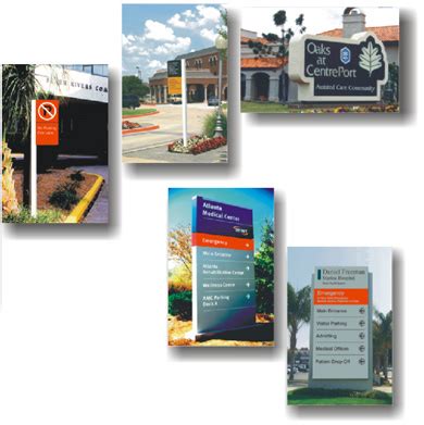 Hospital Exterior Signs; Hospital Exterior Signage