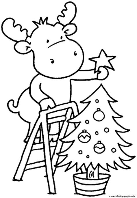 Coloring Pages Of Christmas Trees