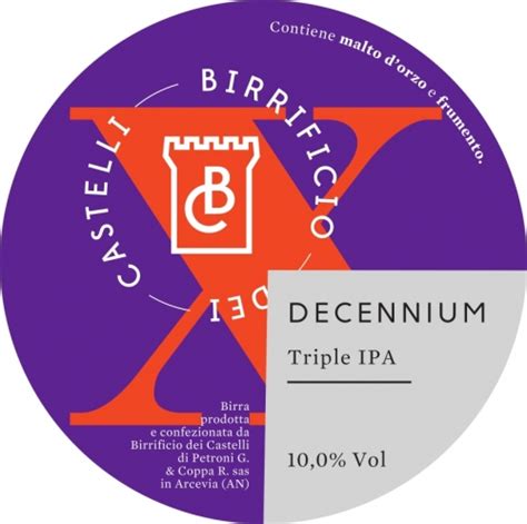 Decennium Del Birrificio Dei Castelli Whatabeer Cronache Di Birra