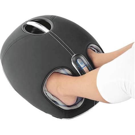 Customer Reviews: Brookstone Shiatsu Foot Massager with Heat Black 839379 - Best Buy