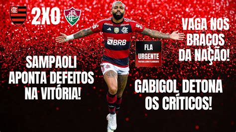 BASTIDORES DA VITÓRIA DO FLAMENGO SOBRE FLUMINENSE Gabigol detona Eric