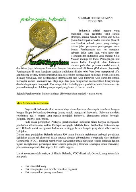 Perekonomian Indonesia PDF