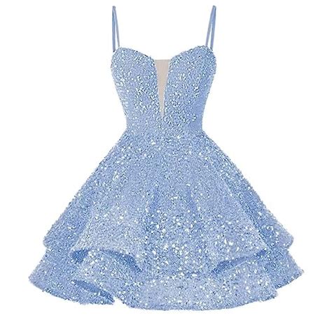 Light Blue Sequin Homecoming Dress The Perfect Dress For Your Big Night