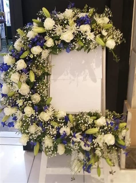 Sympathy Garland Tribute Stand Burgess Florist Durban