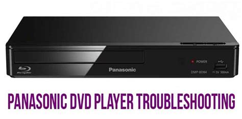 Panasonic DVD player fault codes and troubleshooting