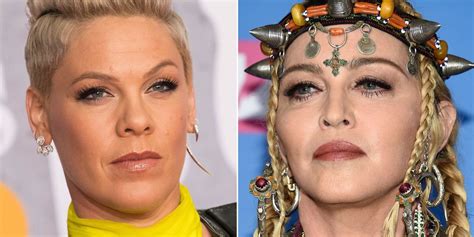 Pink Reveals Madonna Wanted Her For Iconic Vma Kiss But Doesn T Like