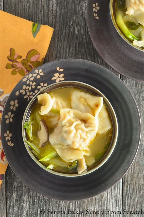 Wonton Soup Serena Bakes Simply From Scratch