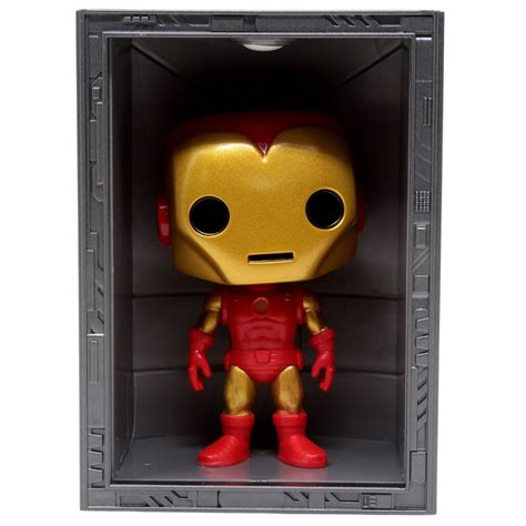 Funko POP Deluxe Marvel Hall Of Armor Iron Man Model 4 PX Previews