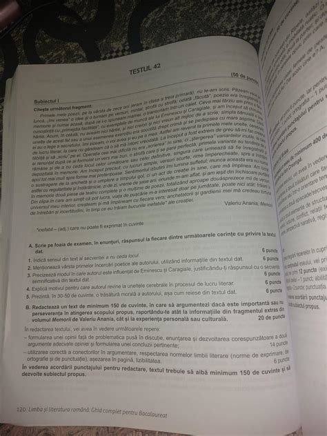 1 Indică sensul din text al secventei a nu ceda locul 2 Menţionează