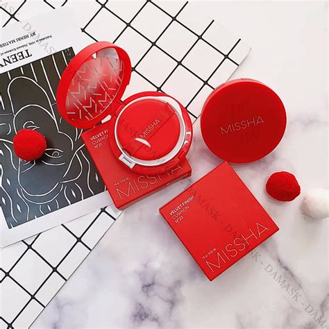 Phấn Nước Missha Velvet Finish Cushion SPF50+ PA+++ Damask - Mỹ Phẩm ...