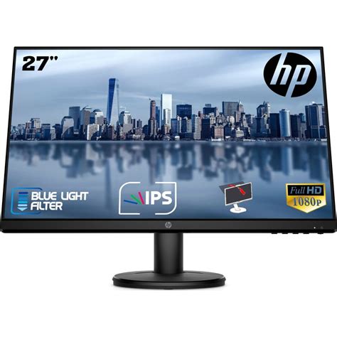 New Hp Inch Diagonal Full Hd Computer Monitor With Ips Hp V I Fhd