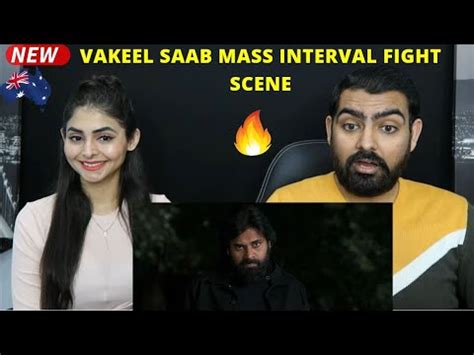 Vakeel Saab MASS Interval Fight Scene Reaction Pawan Kalyan Thaman