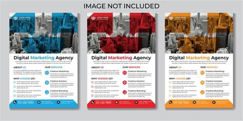 Premium Vector Creative Modern Digital Marketing Agency Flyer Design