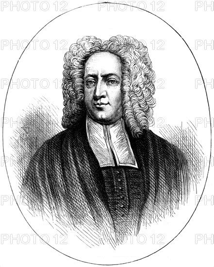 The Reverend Cotton Mather Late 17th Or Early 18th Century C1880