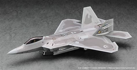 Ace Combat 7 Skies Unknown F-22 Raptor 'Strider 1' Hasegawa SP558