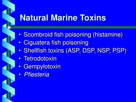 Ppt Seafood Safety And Natural Marine Toxins Powerpoint Presentation