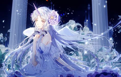 Anime Girl Unicorn Wallpapers Wallpaper Cave