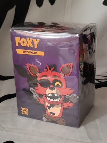 Fnaf Five Nights At Freddy S Sold Out Youtooz Foxy Vinyl Figure New