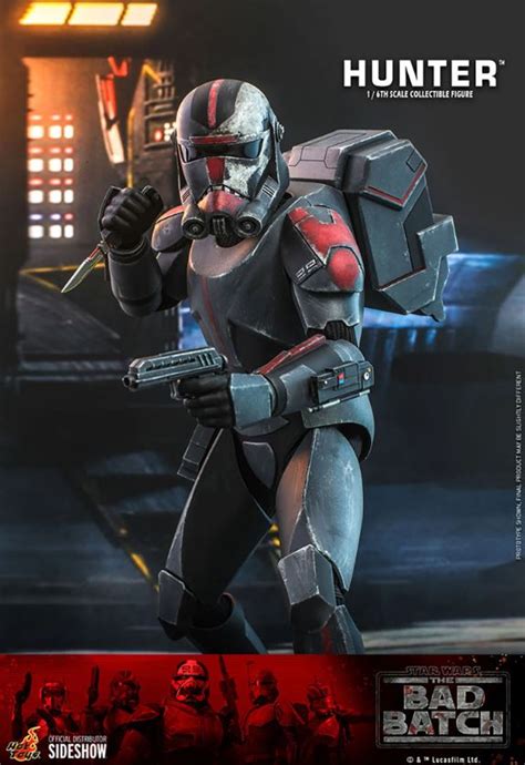STAR WARS HUNTER SIXTH SCALE FIGURE SET HOT TOYS