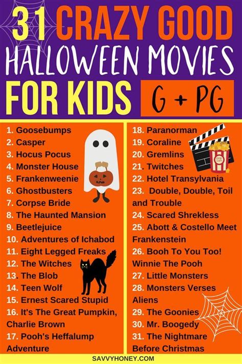 Halloween Movies List For Family - Hallowen Days