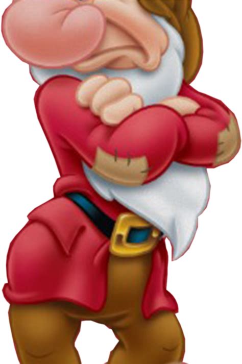 Grumpy Dwarf Vector Frightening Sleepy Png Transparent Snow White