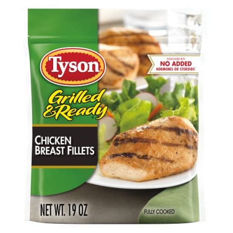 Tyson Grilled Ready Fully Cooked Grilled Chicken Breast Fillets 19