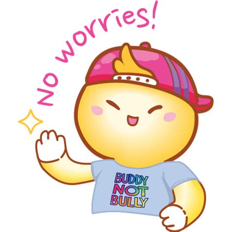 Sticker Maker Buddy Not Bully Sticker Pack