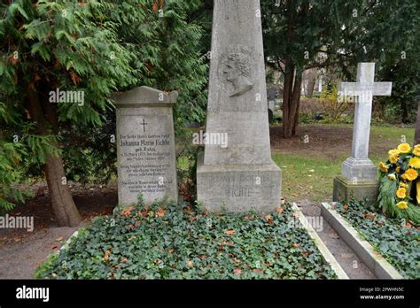 Grave Johann Gottlieb Fichte Dorotheenstaedtischer Cemetery