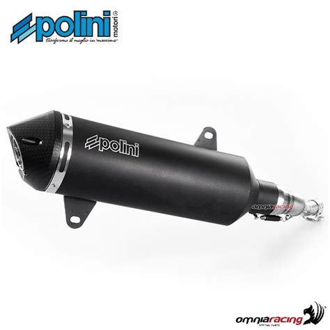 Polini Steel Full Exhaust System For Yamaha Xmax 125 4V Euro 4 2018