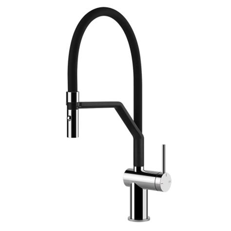 Gessi 60429 031 Robinet mitigeur Inedito avec douchette chromée