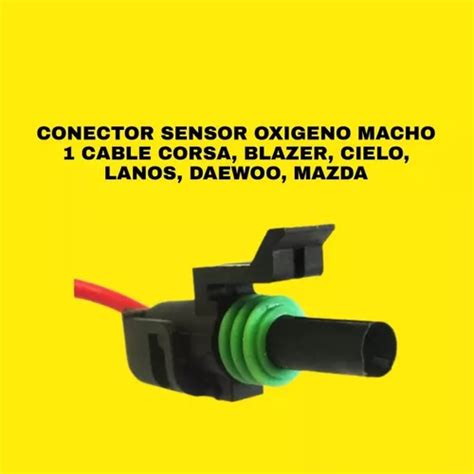 Conector Sensor Oxigeno Macho Cable Corsa Blazer Cielo Mercadolibre