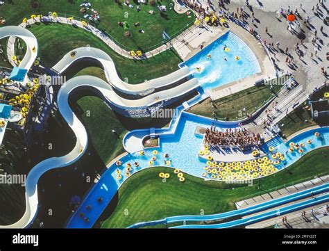 Aerial Image Of Canadas Wonderland Ontario Canada Stock Photo Alamy