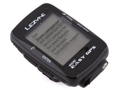 Lezyne Macro Easy Gps Computer Black Performance Bicycle