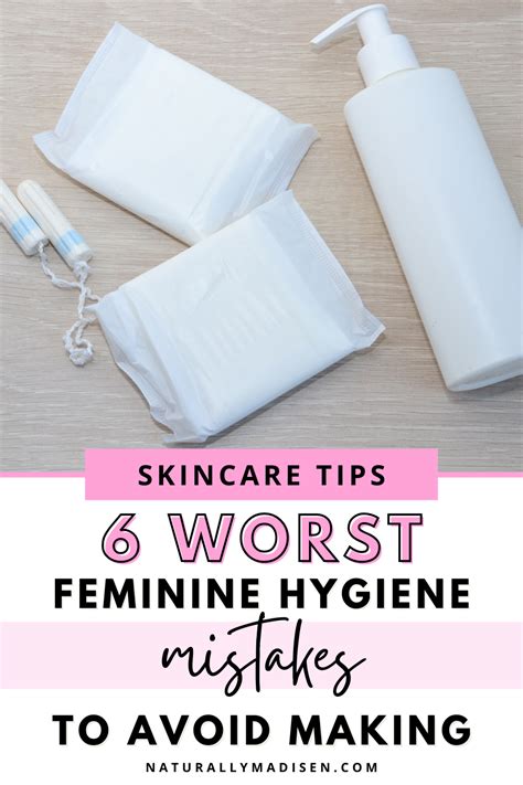 6 Worst Feminine Hygiene Mistakes To Avoid Making