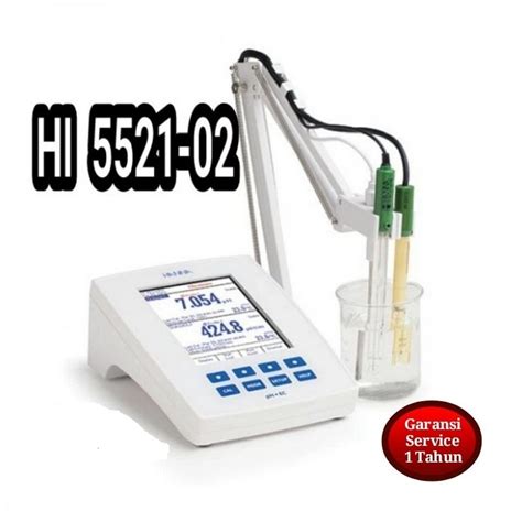 Jual Hanna HI 5521 02 Research Grade PH ORP EC TDS Resistivity Salinit