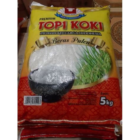 Jual Beras Topi Koki Kg Shopee Indonesia