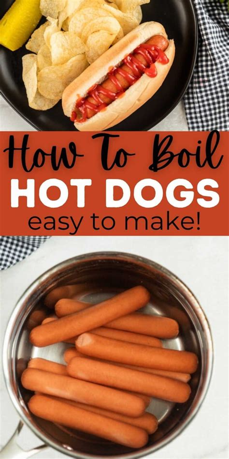 How To Boil Hot Dogs Enjoy Tasty Hot Dogs In Less Than 5 Minutes