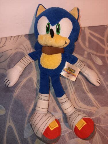 Sonic The Hedgehog Sonic Boom Plush Toy Rare Tomy 8” Ebay