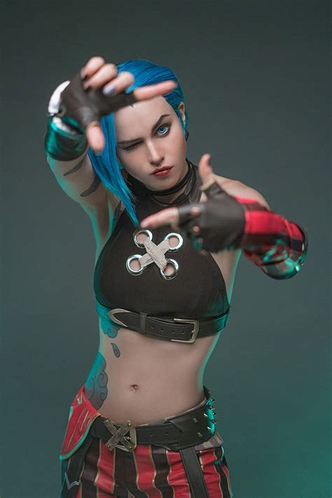 Women Model Cosplay Indoors Women Indoors Shirogane Sama Jinx