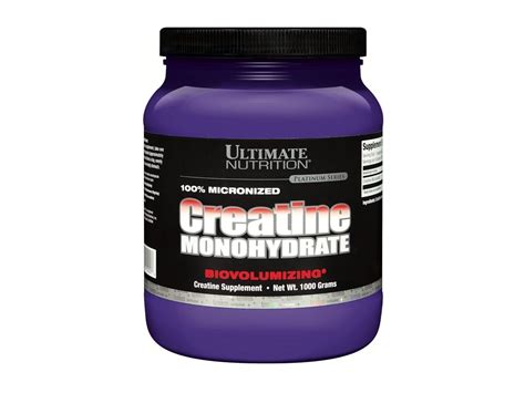 Ultimate Nutrition Creatine Monohydrate 1 Kg Crește Masa Musculară