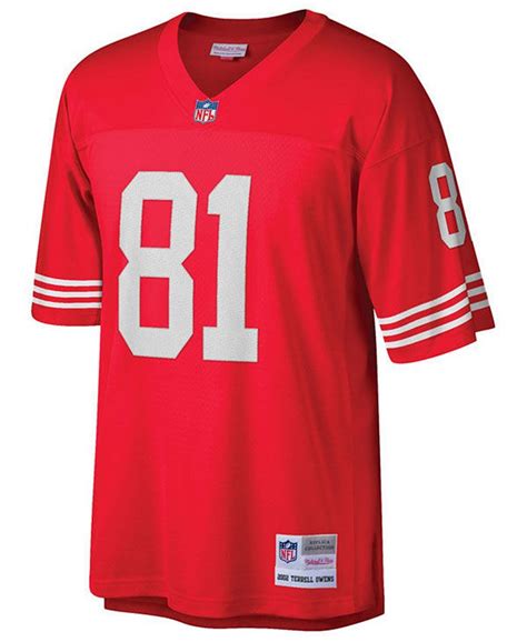 Mitchell & Ness Men's Terrell Owens San Francisco 49ers Replica ...