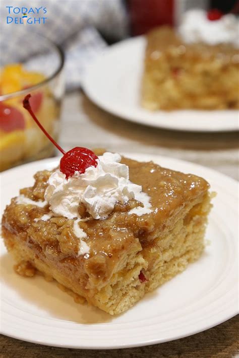 Fruit Cocktail Cake Is Moist Rich But Not Too Sweet And Very Easy To Make For Recip Fruit