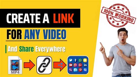 How To Create Link Or Url For Video | Convert Video To Link - YouTube