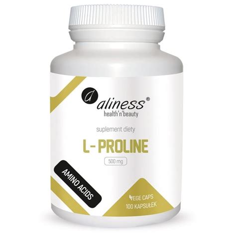 L PROLIN - Proline Kapsule 500 mg Aliness - 100 Kapsula @ NaturaShop.com.hr