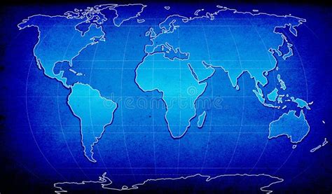 O Mapa Mundi 3d Ilustração Stock Ilustração De Globo 14345382