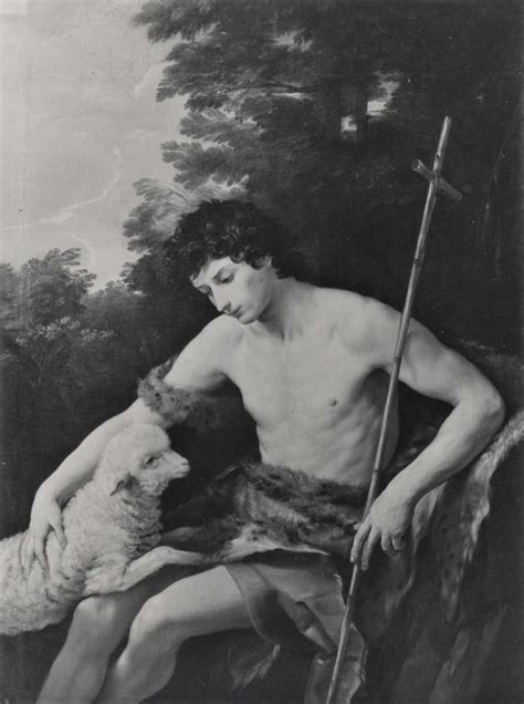 Saint Jean Baptiste Caressant L Agneau Sans Tache Guido Reni