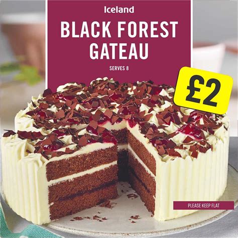 Iceland Black Forest Gateau 600g Desserts Iceland Foods